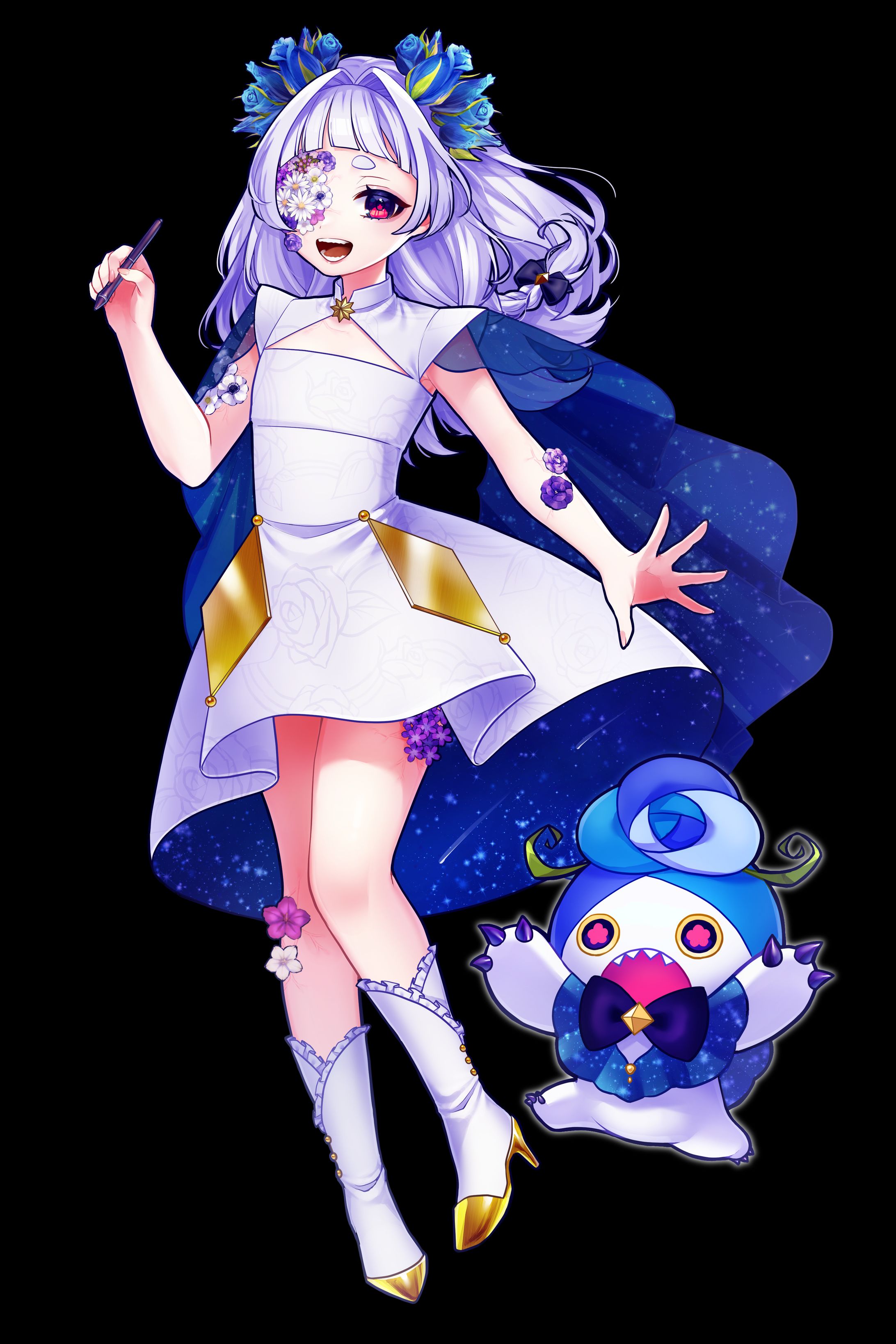 ノア・レナータ様キービジュアルイラスト&クリーチャーデザイン-1