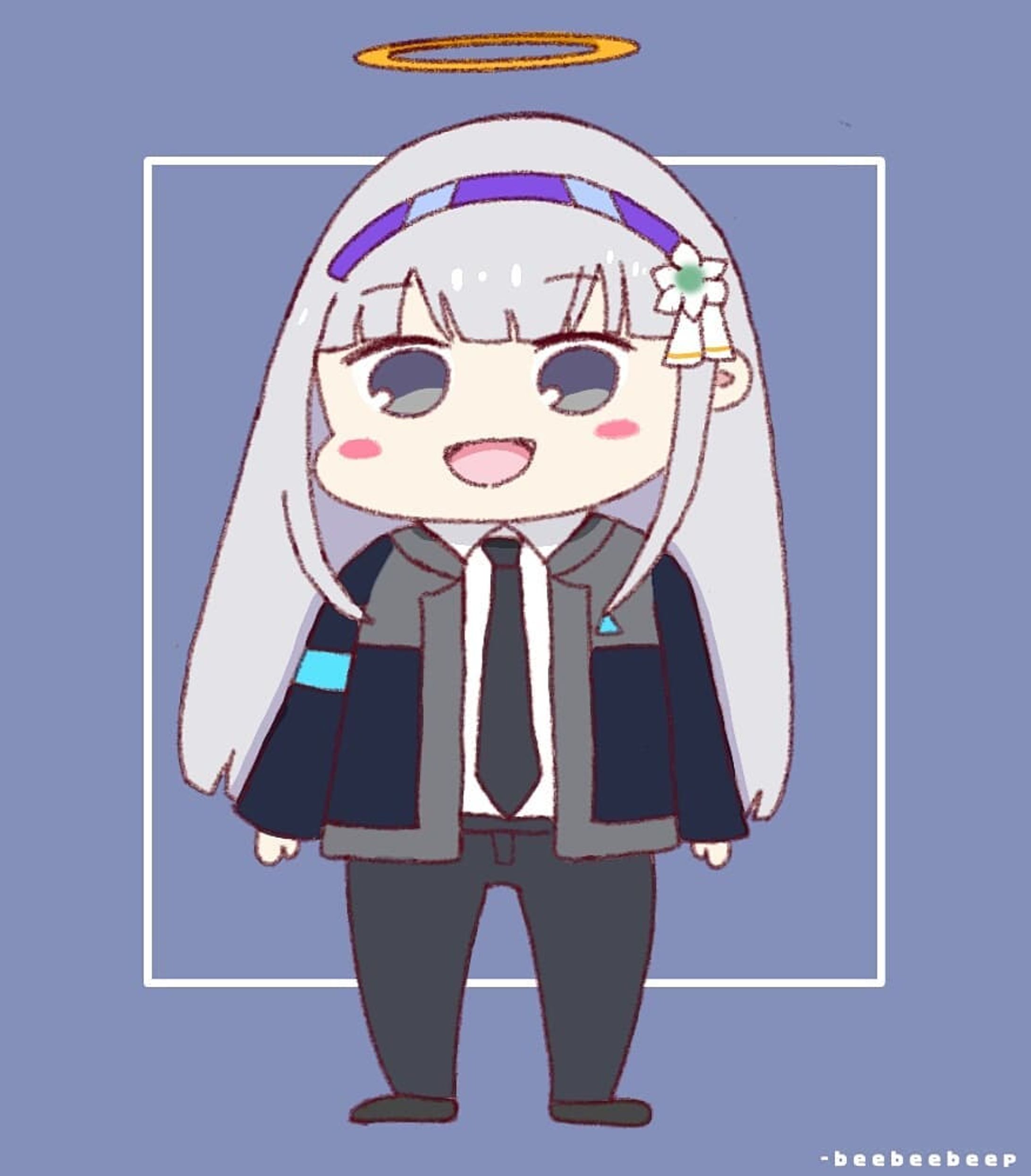 Android Lily at your service
.
.
.
#ViViD #vivid_virtual #vtuber #IbispaintX #digitalart-1