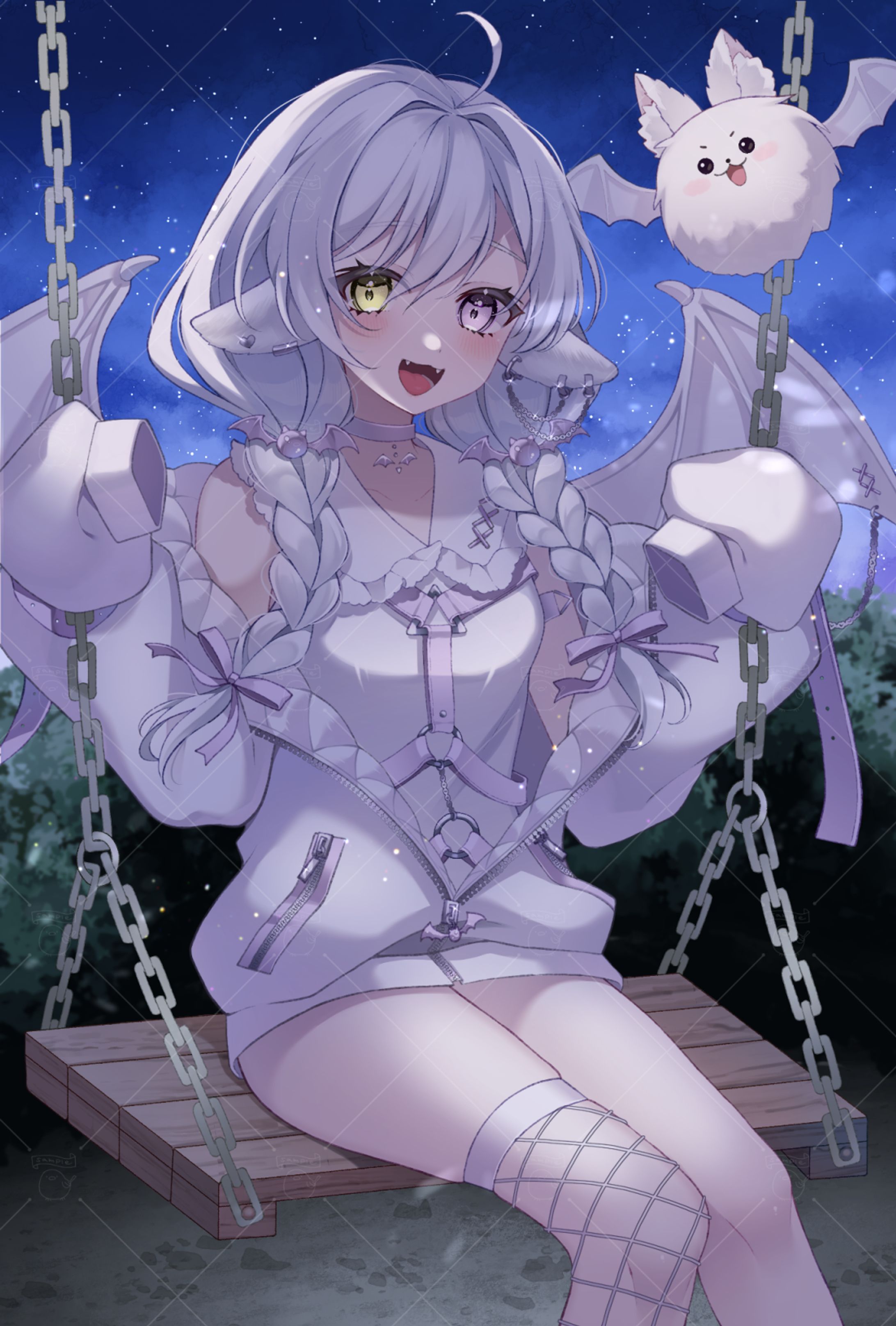 【works】白咲メル様 一枚絵-1