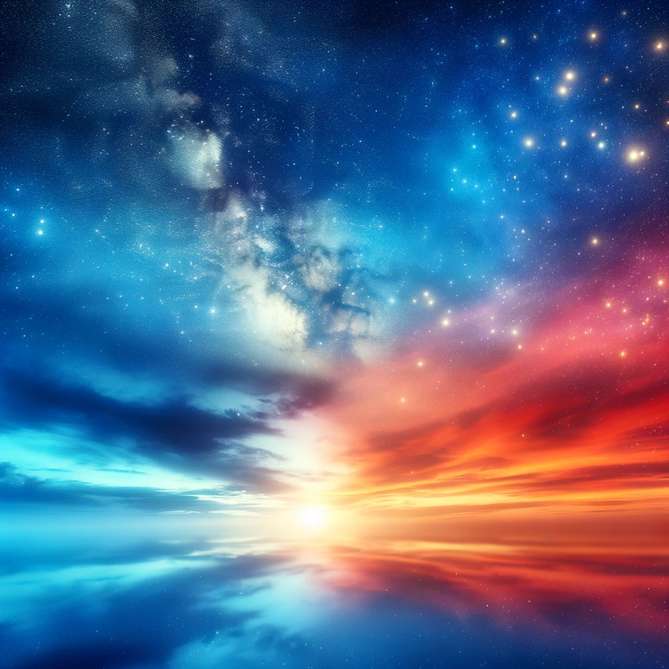 幻想的な空-1