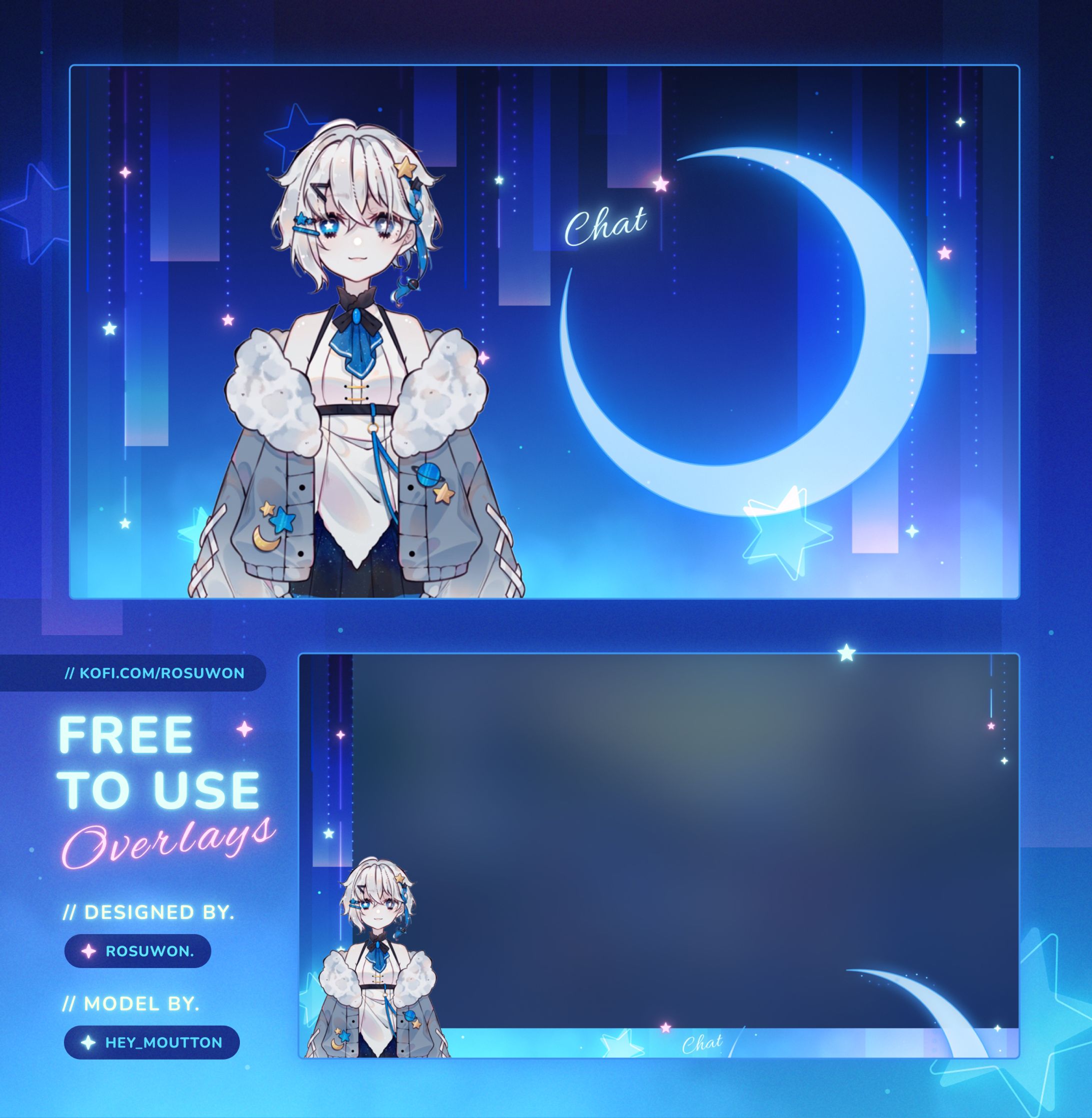 【 NightSky overlays 】✼ F2U-1