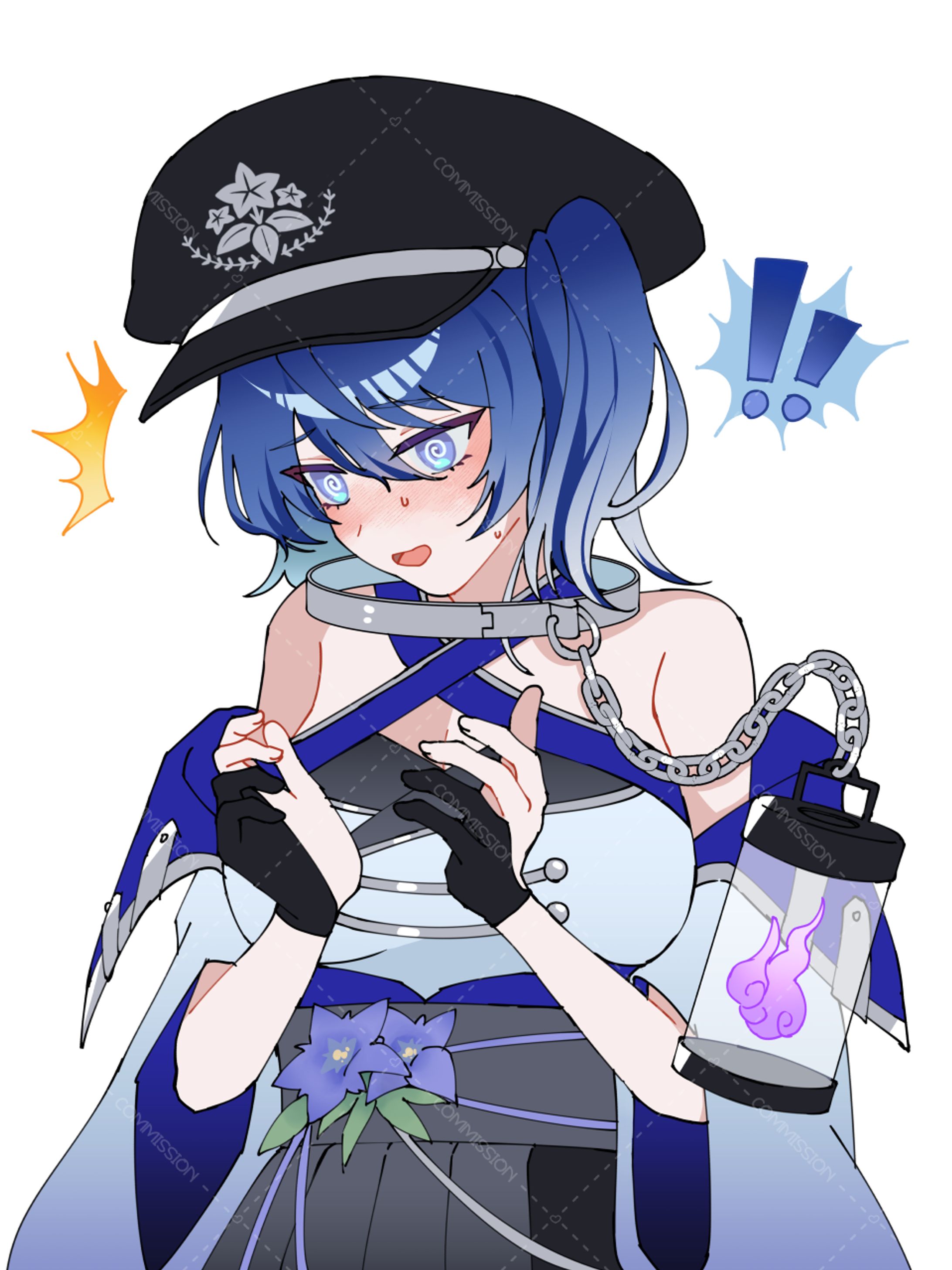 闇幽ろだん様┊簡易イラスト-1