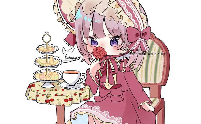 バラ園 デフォルメ 小物オプション