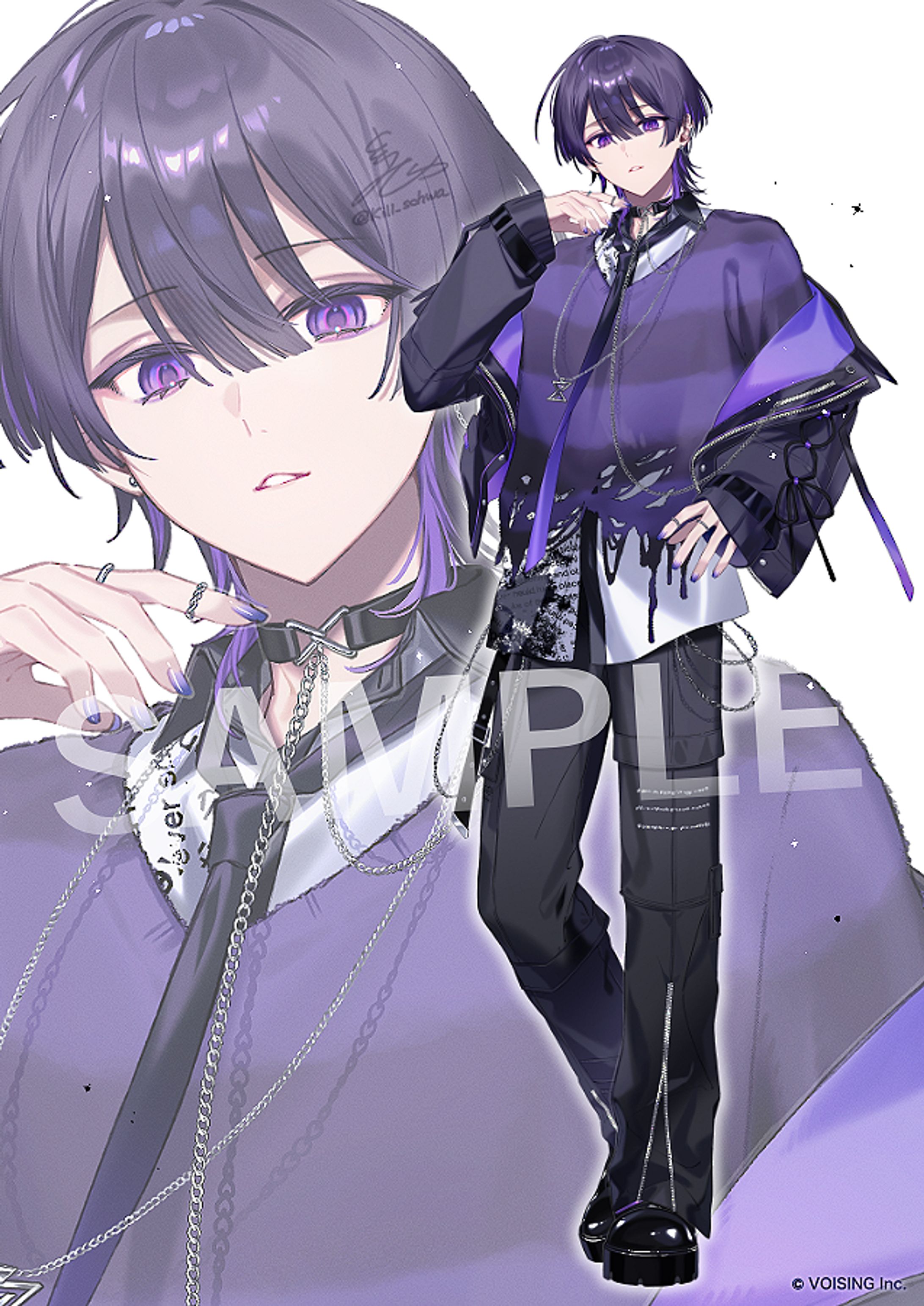 【お仕事】クロノヴァ　しの様キービジュアル-1