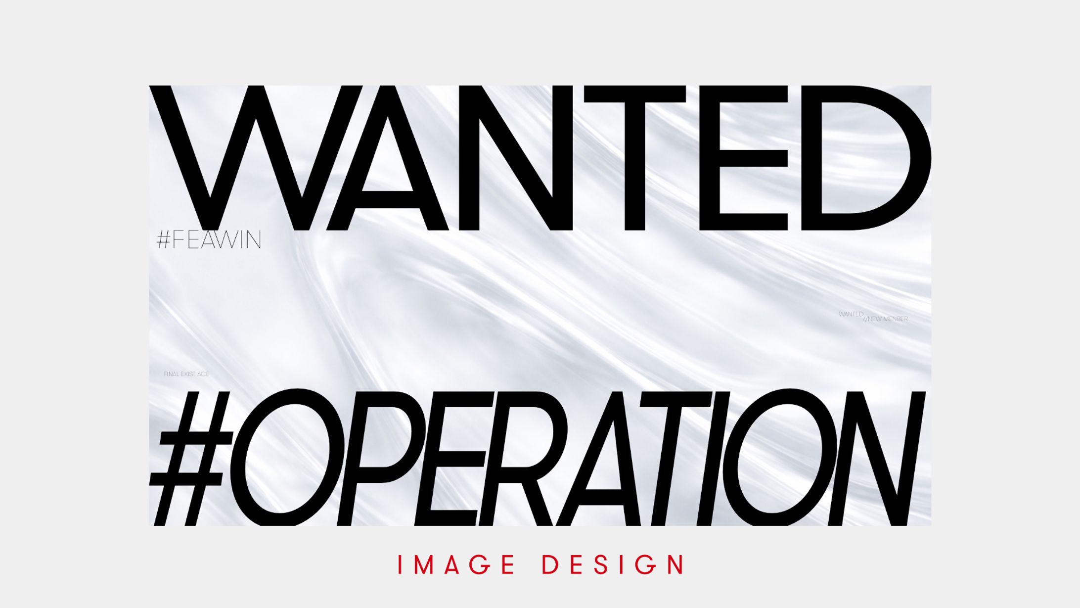 IMAGE DESIGN | FEA WANTED NEW MEMBER OPERATION-1