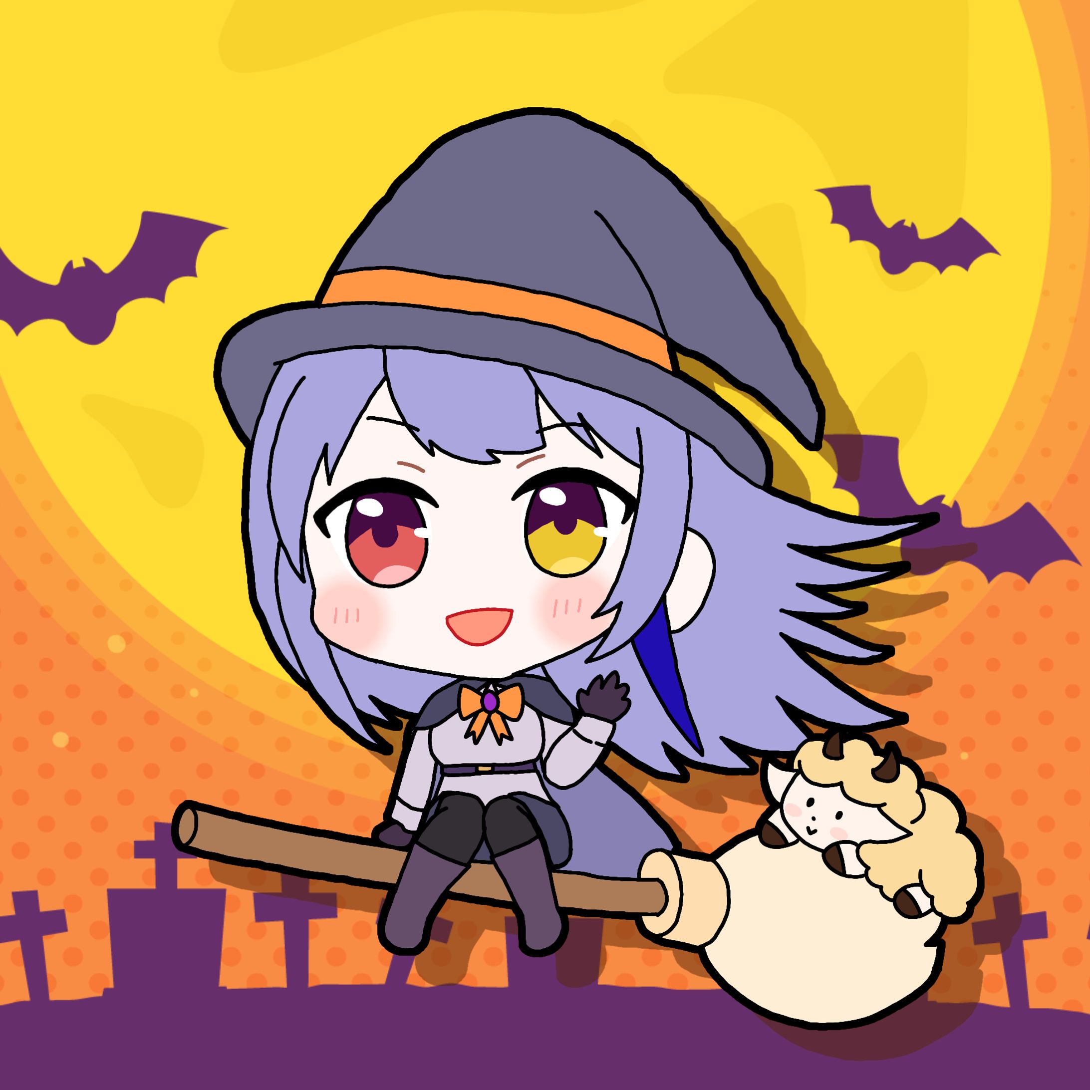夢見イトハロウィンイラスト-1