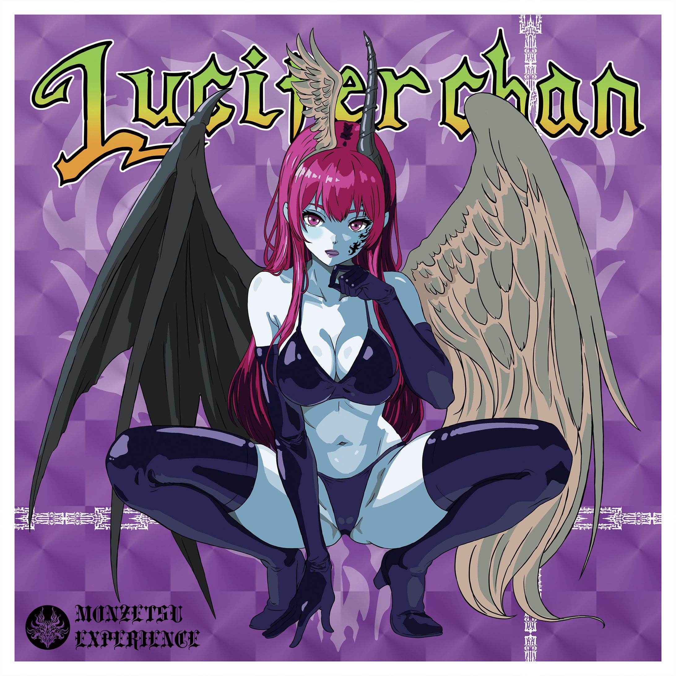 悶絶シールコレクション Lucifer chan 4th 全4種セット-1