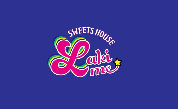 お菓子ショップ　ロゴ　カード