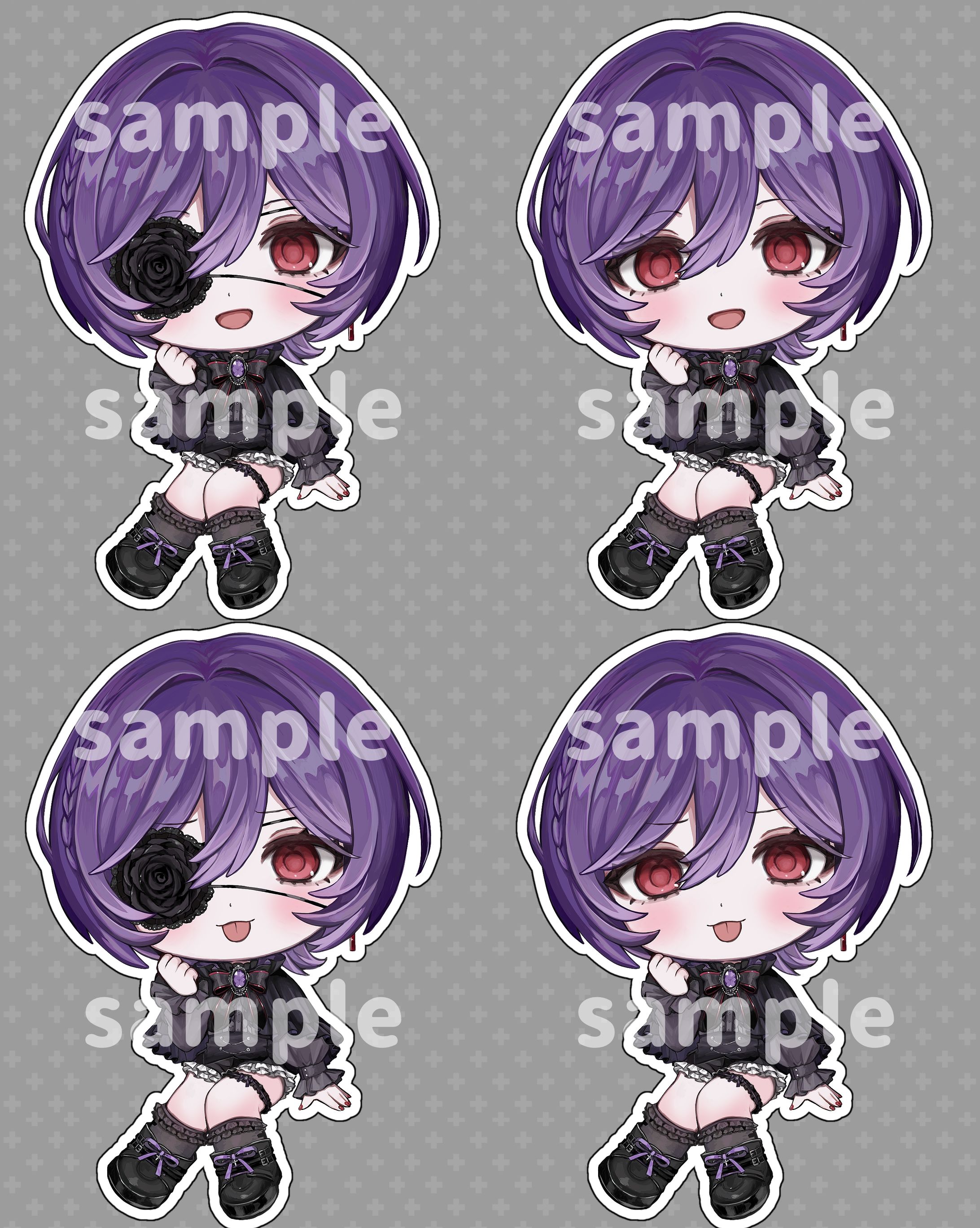 【お仕事】宵十めむ様SDイラスト-1