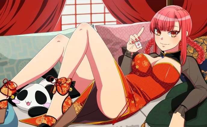 麻雀防人様　動画用イラスト・サムネイル