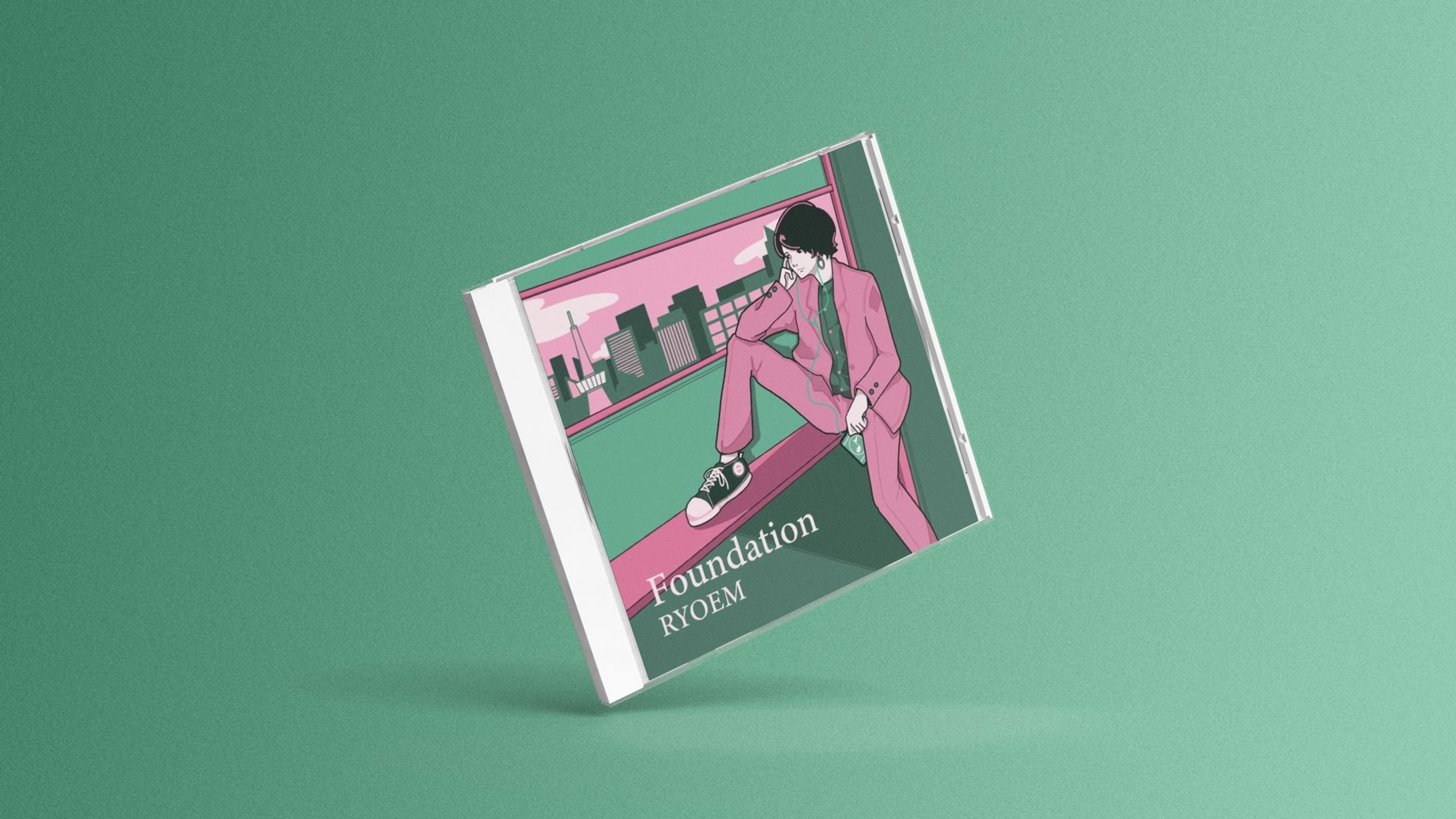 2020.7 RYOEM『Foundation』CDジャケット制作-1