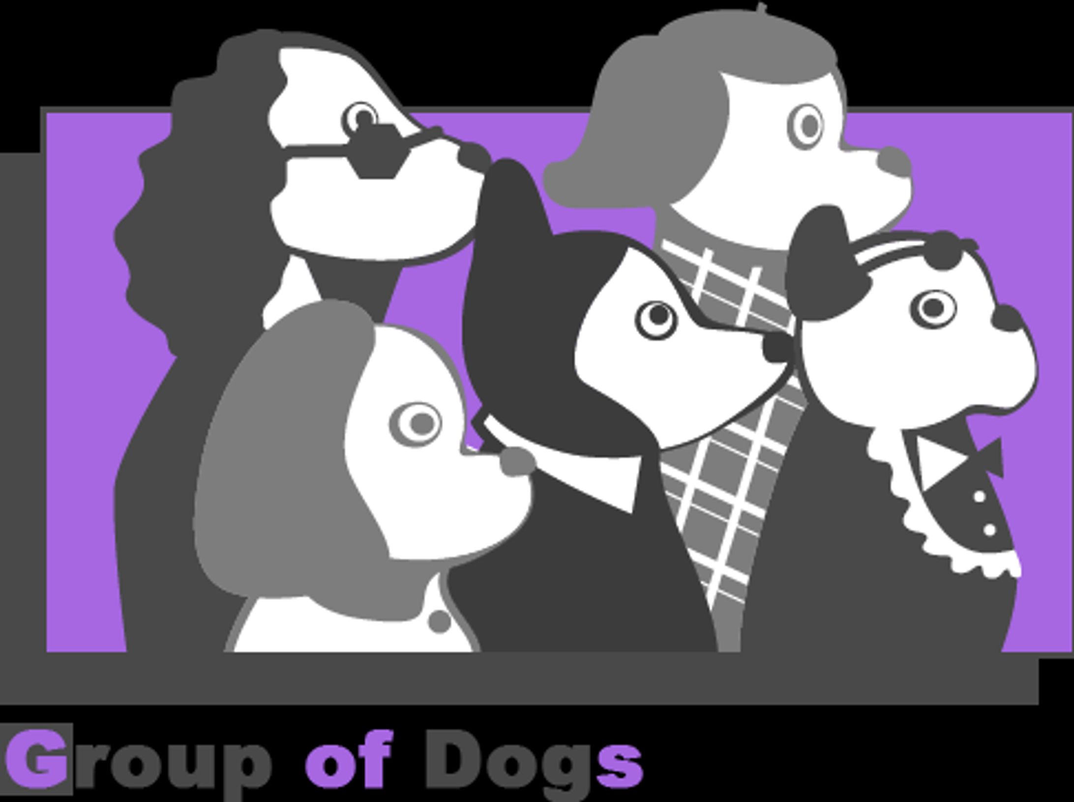 Dog Illust Group Diver City-1