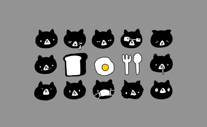 「なのちゃん絵文字」LINE絵文字