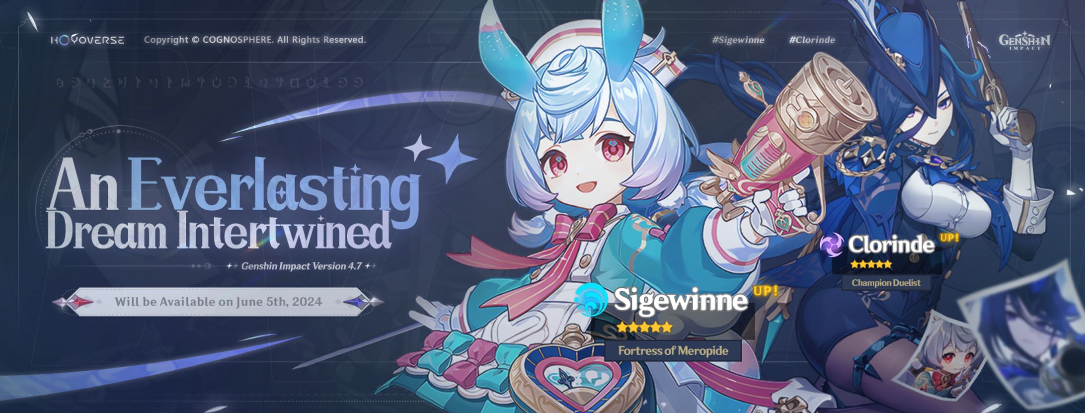 (Banner) Genshin Impact version 4.7-1