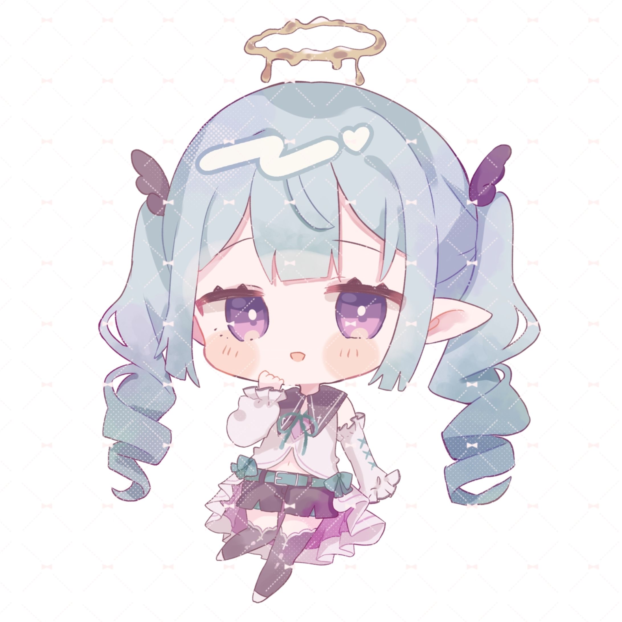 【お仕事】フラワースタンド用イラスト-1