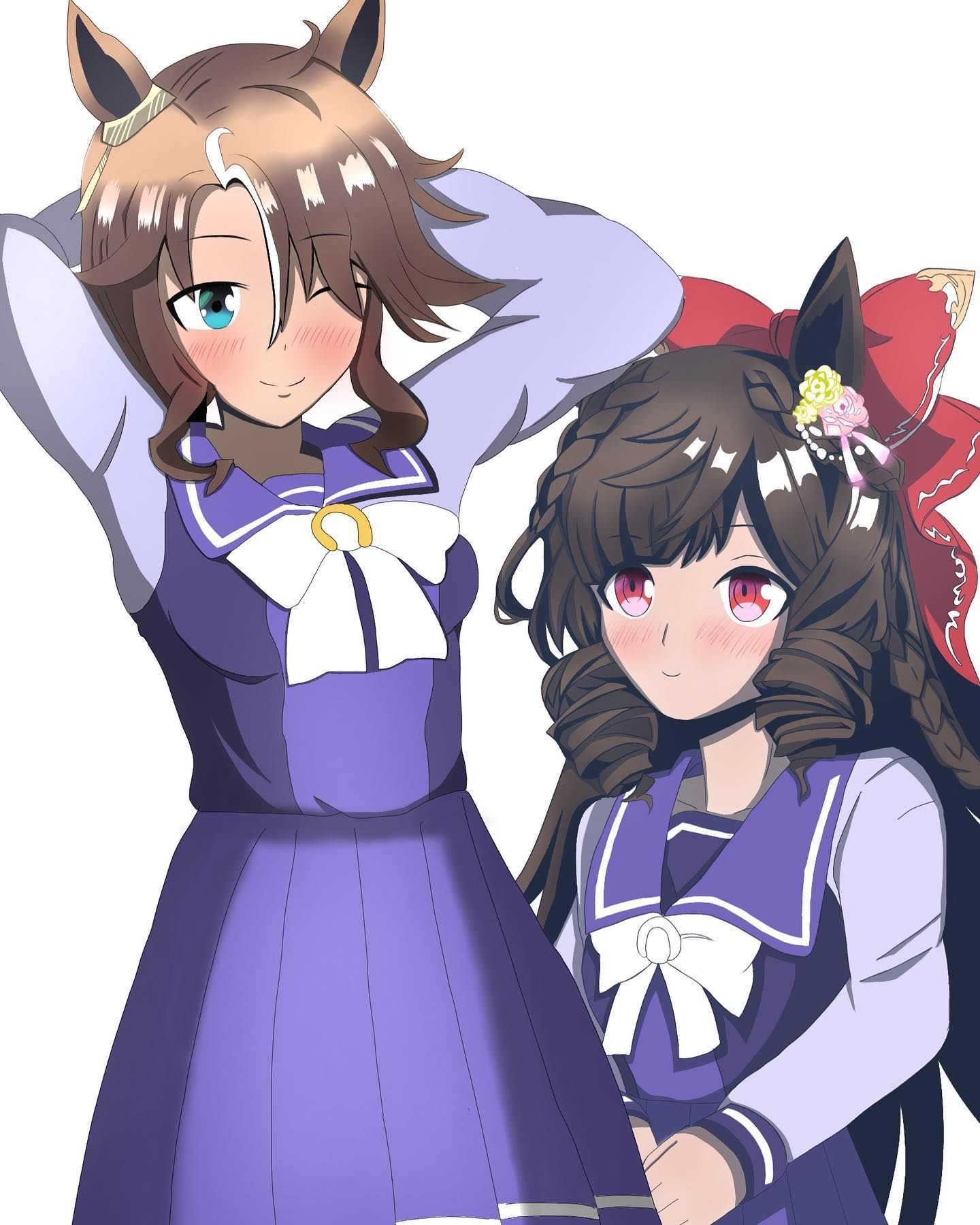 ウマ娘 #ウマ娘好きと繋がりたい #ツインターボ #夏イラスト ウマ娘 #ウマ娘好きと繋がりたい #ツインターボ #夏イラスト