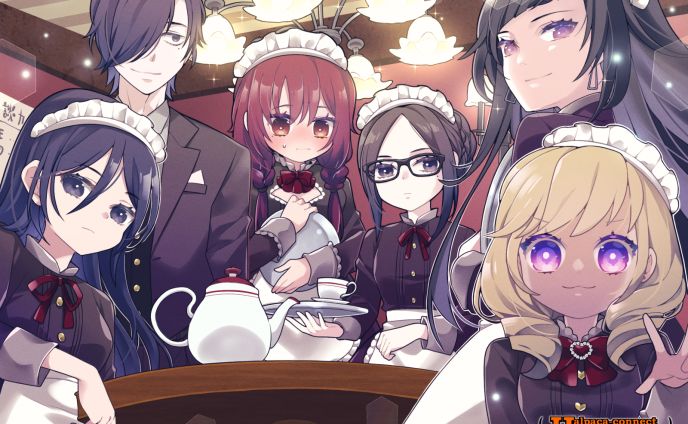 みんなで文化祭で喫茶店