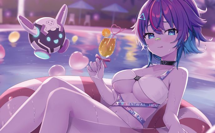 VShojo Inc. 2025年カレンダーイラスト 7月 ProjektMelody様