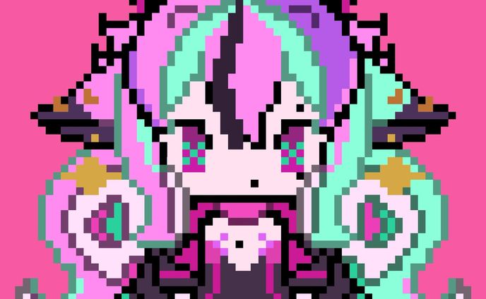 ドット絵_兎々とぅるる