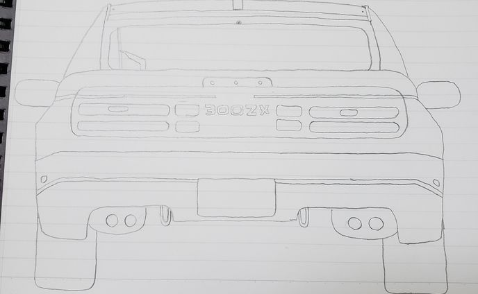 NISSAN FAIRLADY Z Z32 テールデザイン