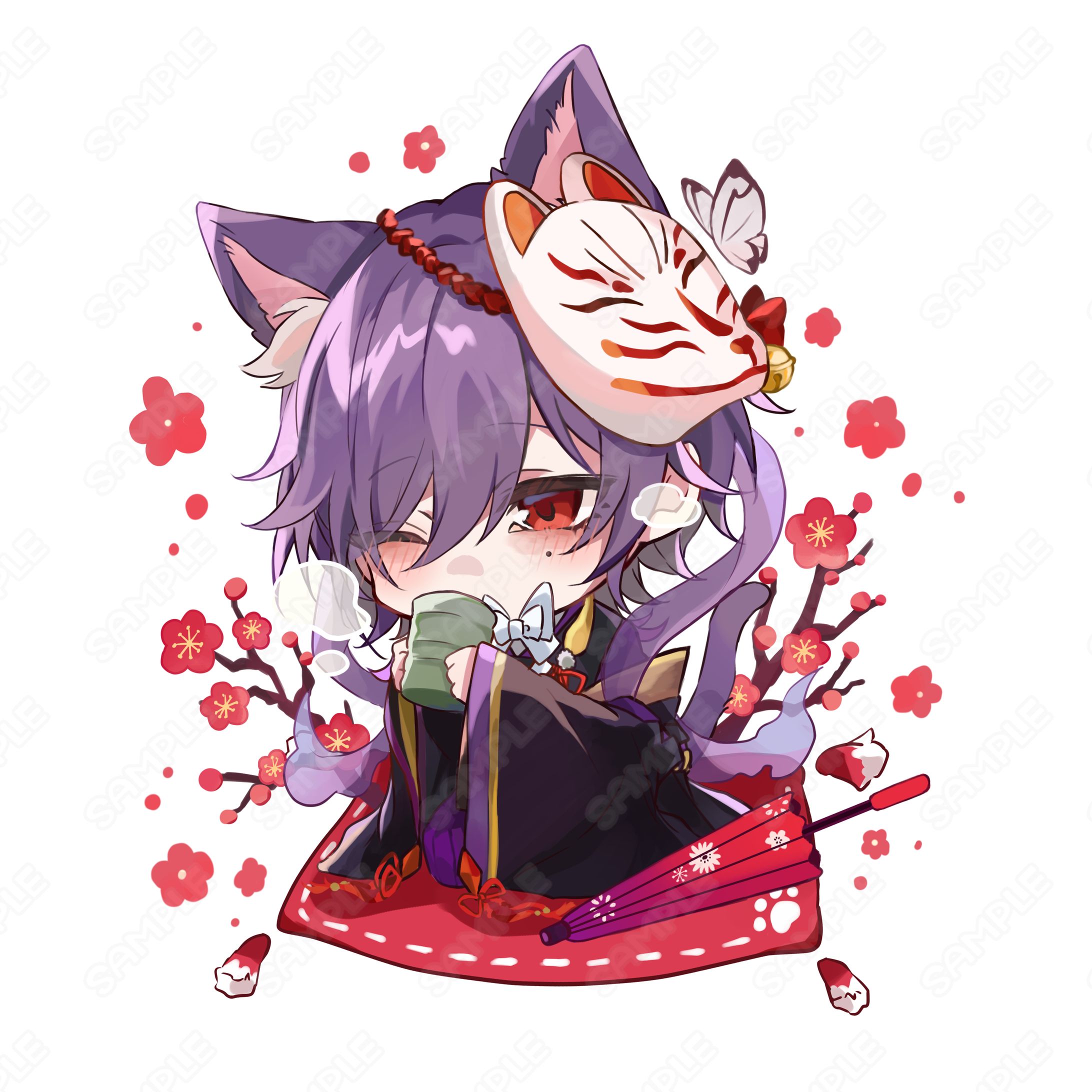 るかわ様 / 14周年記念グッズSDイラスト-1