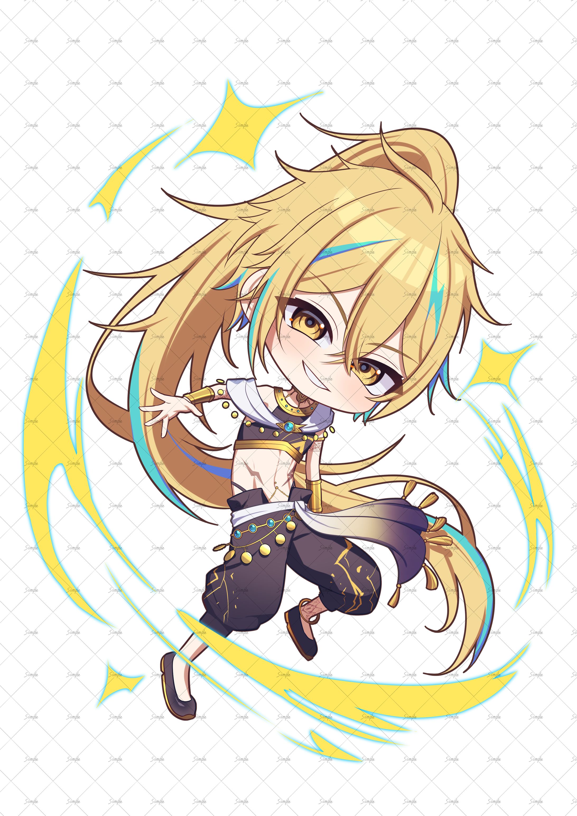 雷堂剛様SDイラスト-1