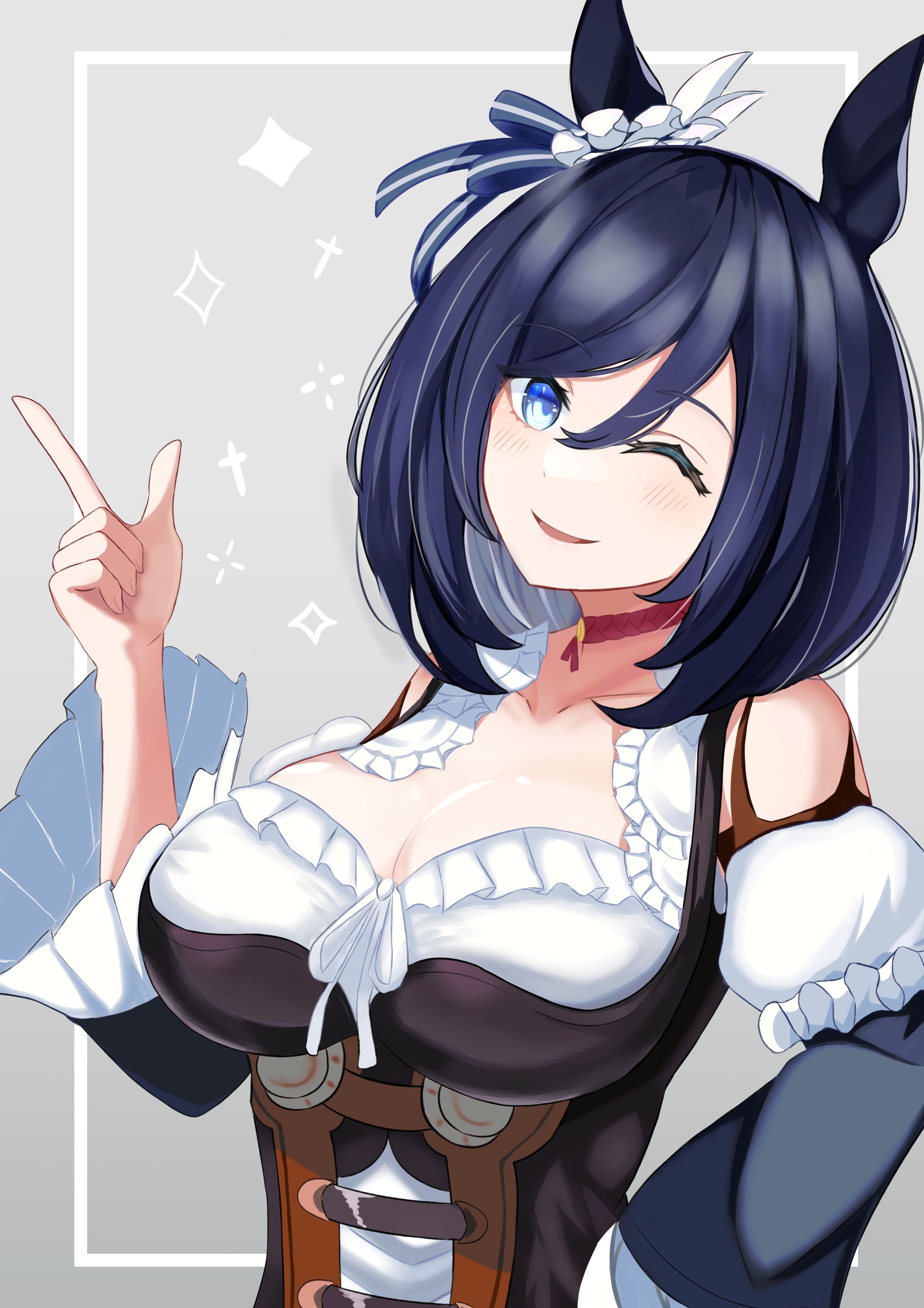 エイシンフラッシュ(趣味絵)-1