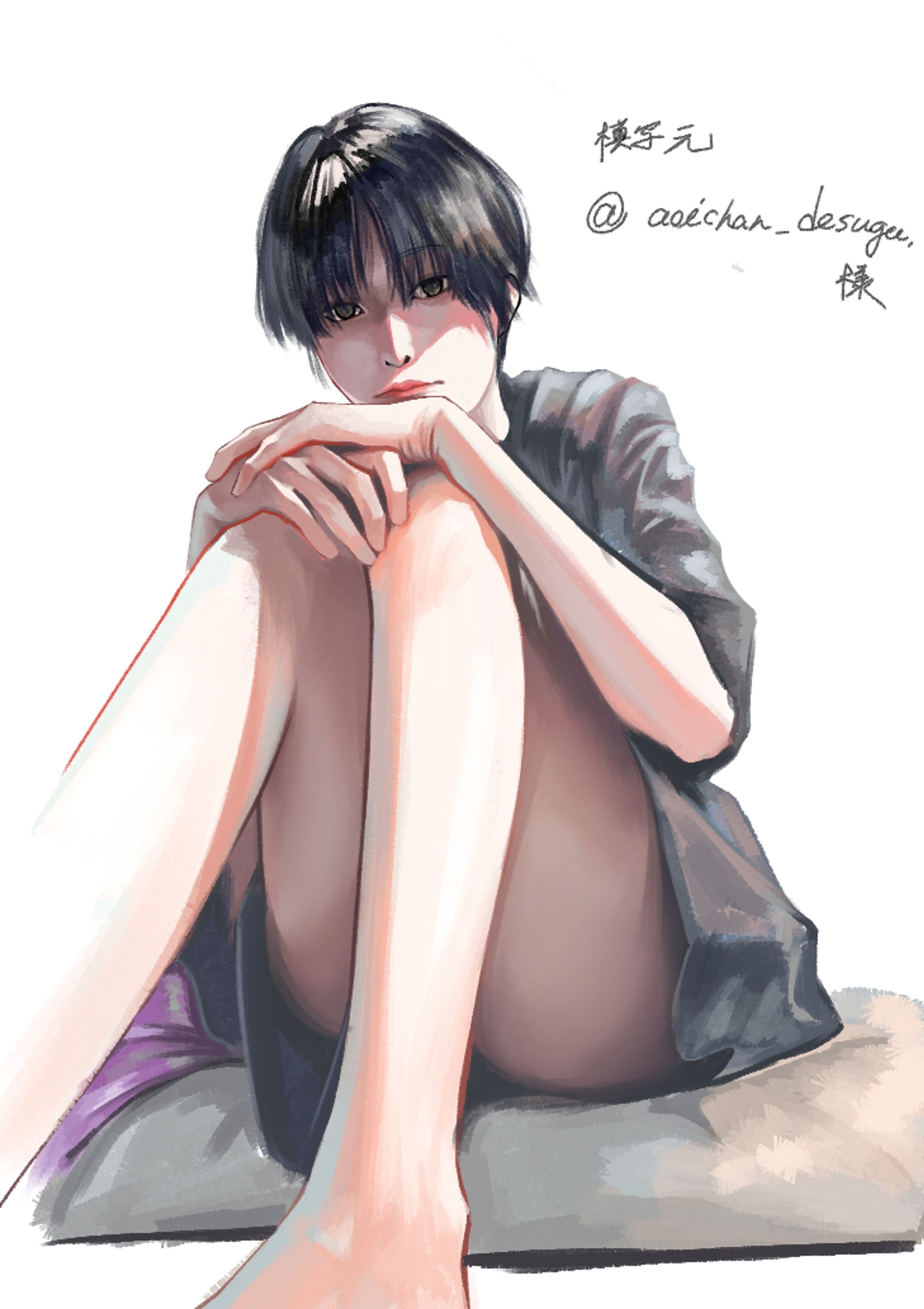 illust014 模写　色彩練習-1