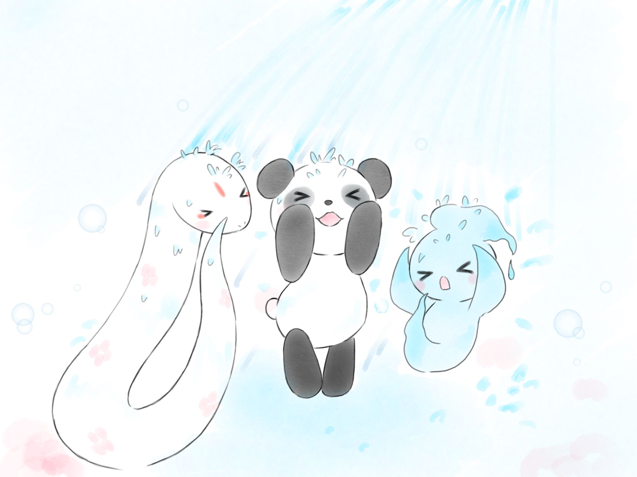 シャワーで綺麗に🚿-1