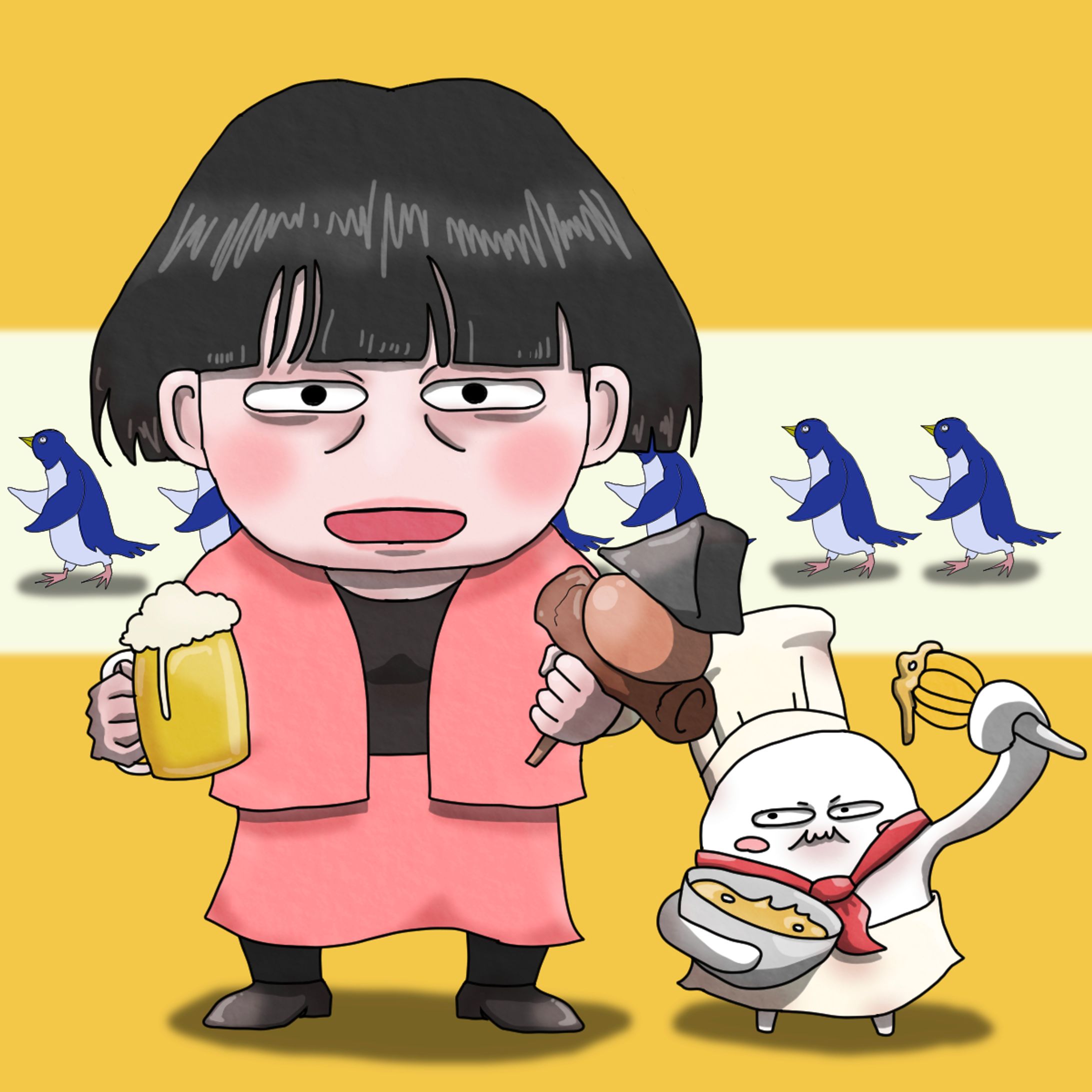 【創作】似顔絵イラスト-1