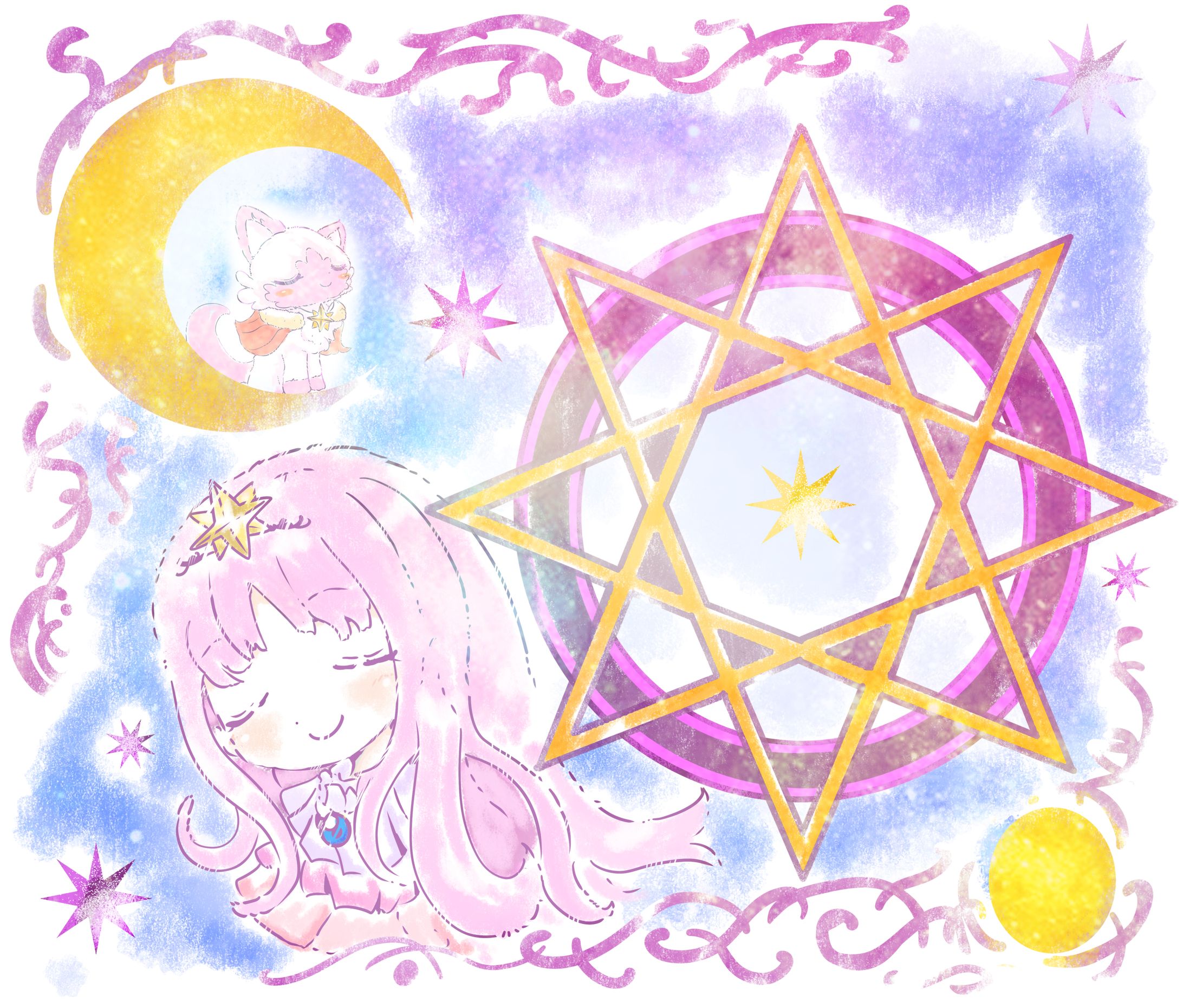 八芒星のデザイン-1