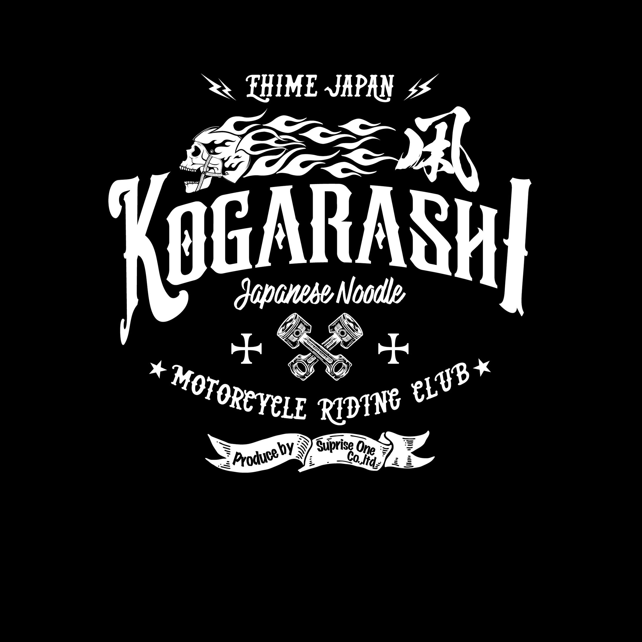 ツーリングチーム　Tシャツ　デザイン-1