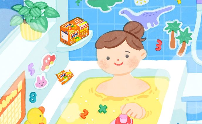 「バブの日」コラボイラスト｜PR