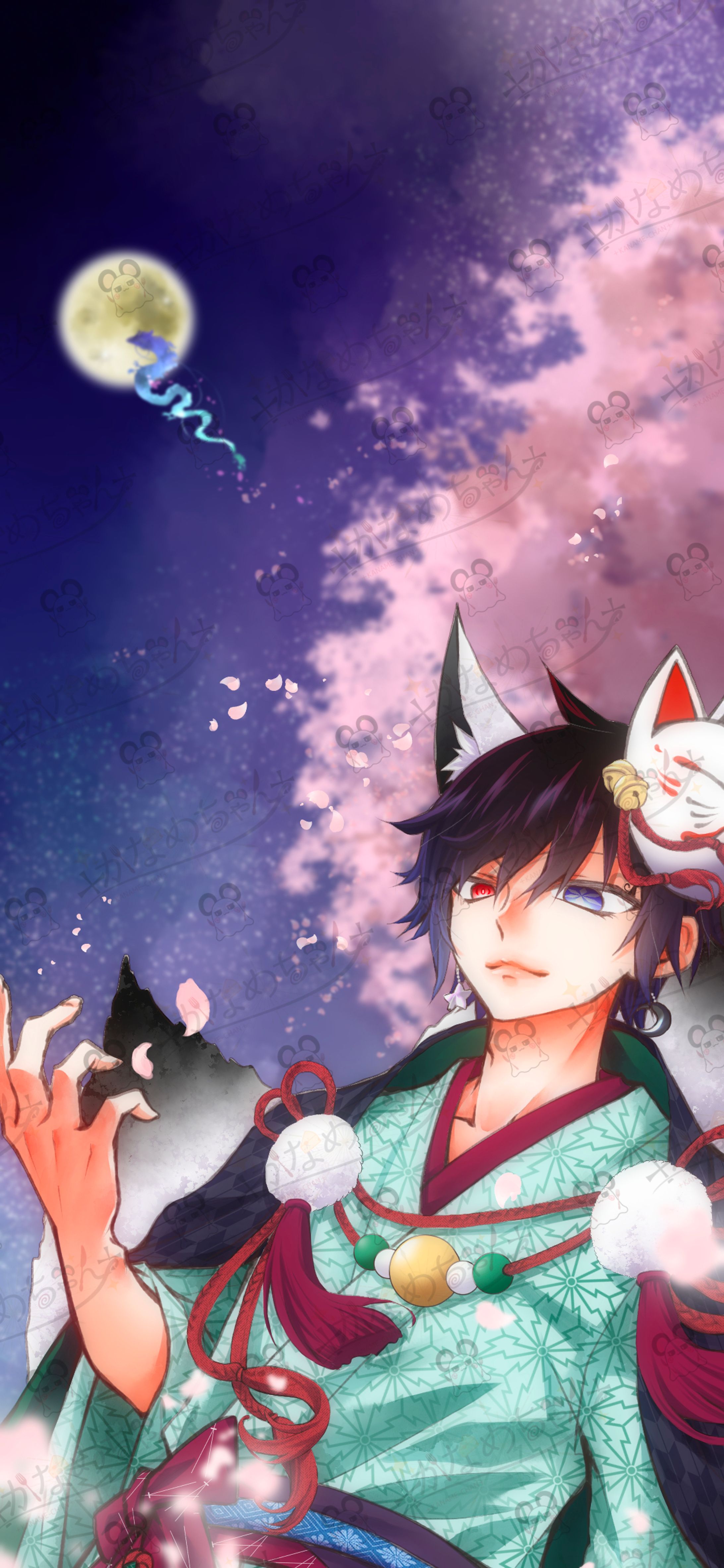 配信背景用イラスト-1