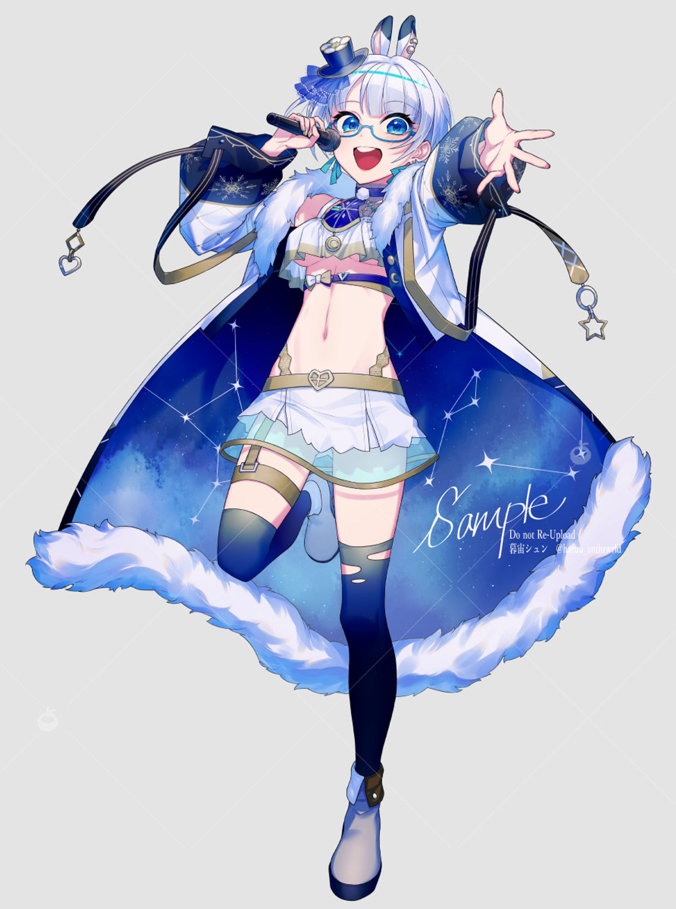 たみー様　冬カラー衣装一枚絵-1