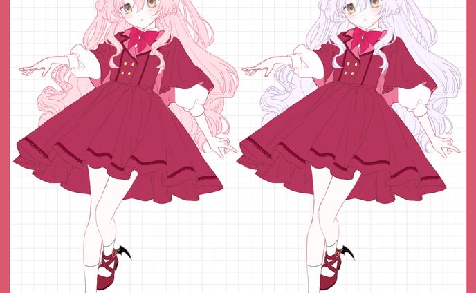 【skeb】キャラクターデザイン