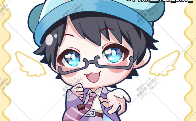 イラスト、個人制作_アニメ塗り風