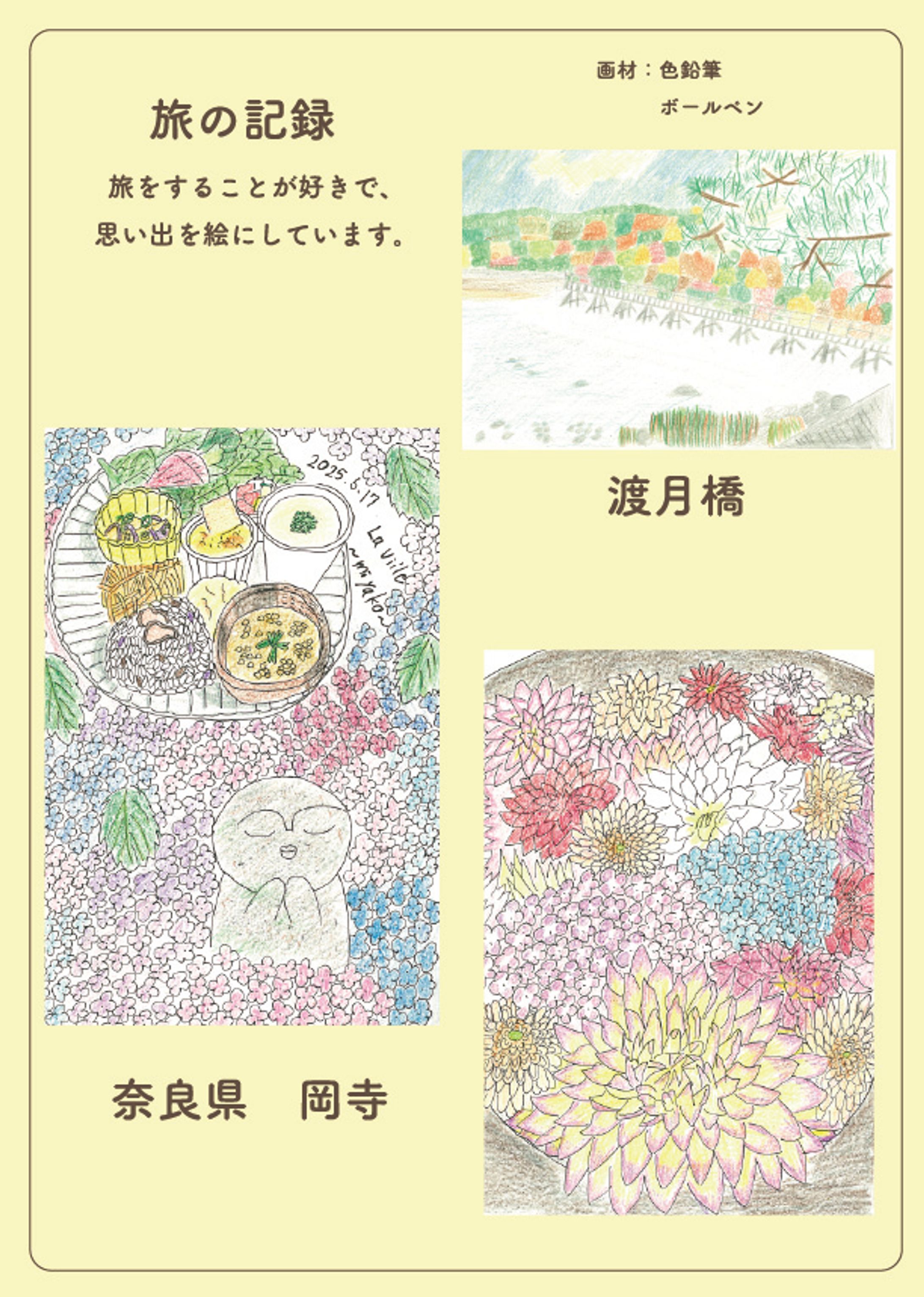 旅の記録イラスト-1