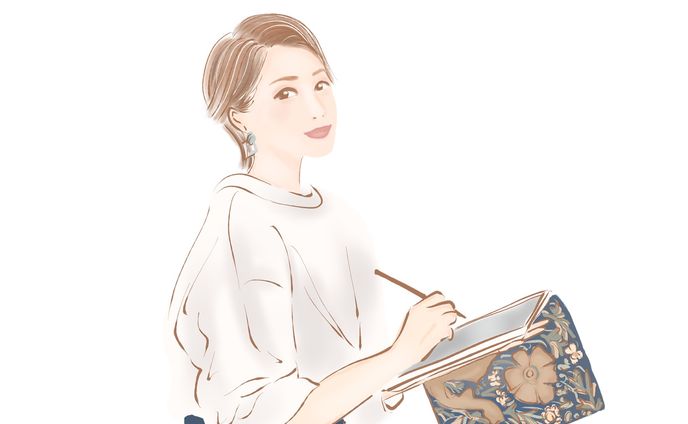 ブログアイコン用似顔絵作成