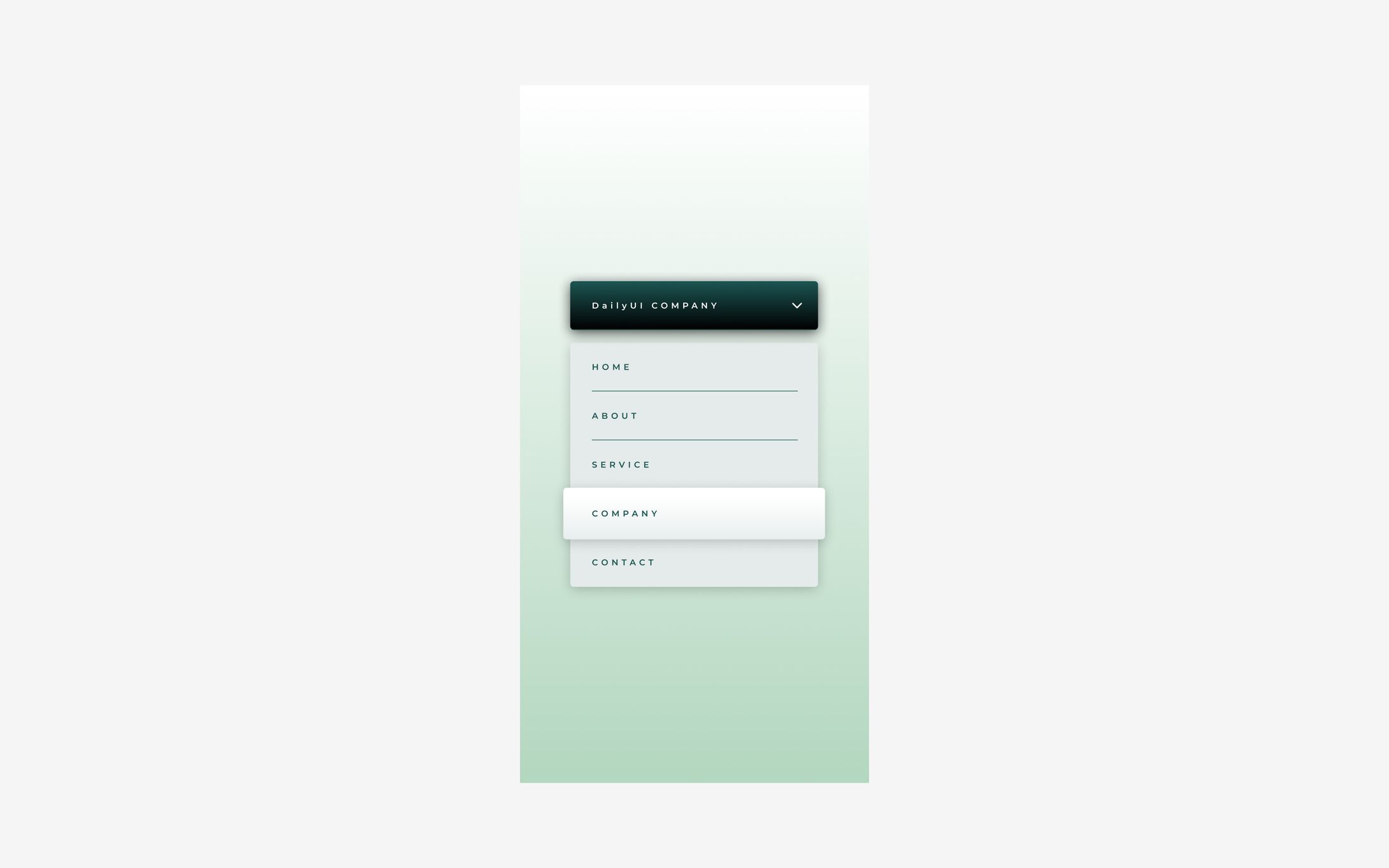 Daily UI / Day27 - Dropdown-1