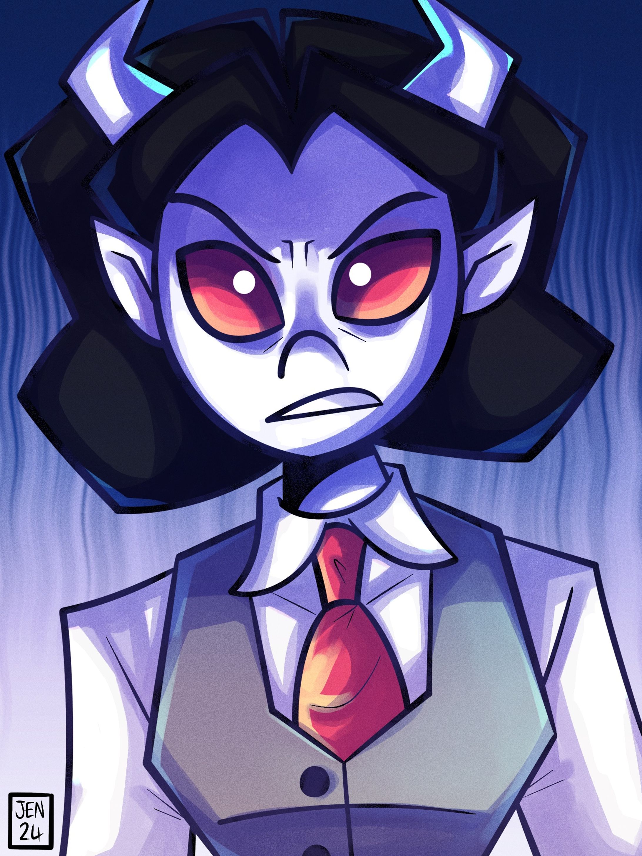 Blod- The Ink Demon of envy.-1