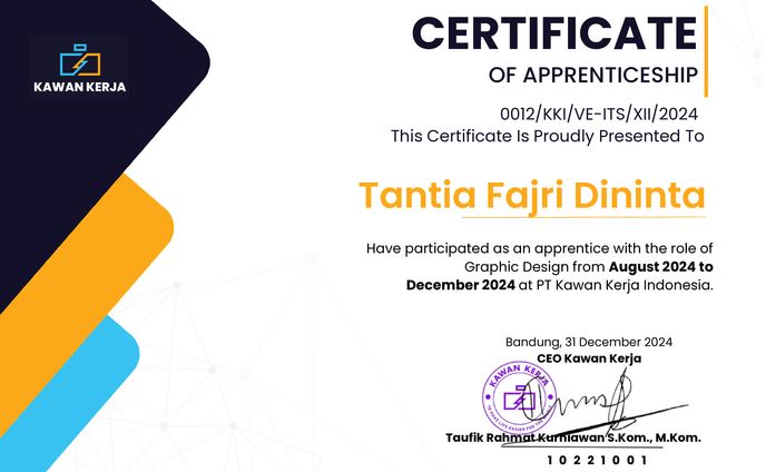 Certificate Graphic Design & Video Editor 