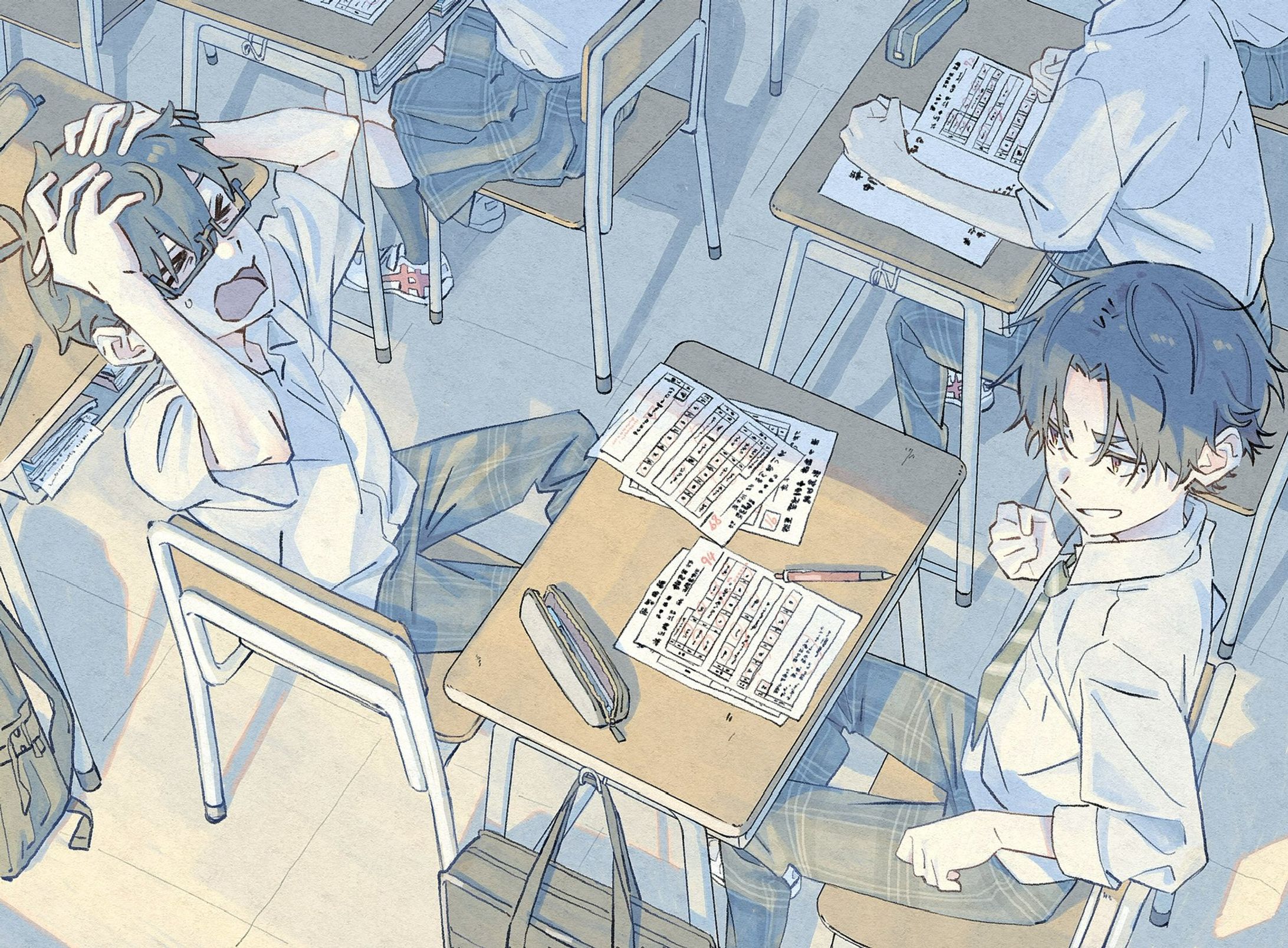 点数勝負-1