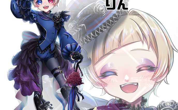【実績】立ち絵＋表情差分1種