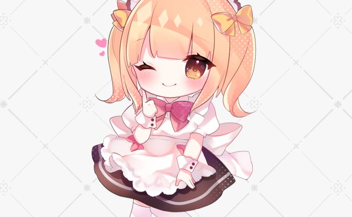 SDイラスト┆あっとほぉーむカフェ_みわこ様