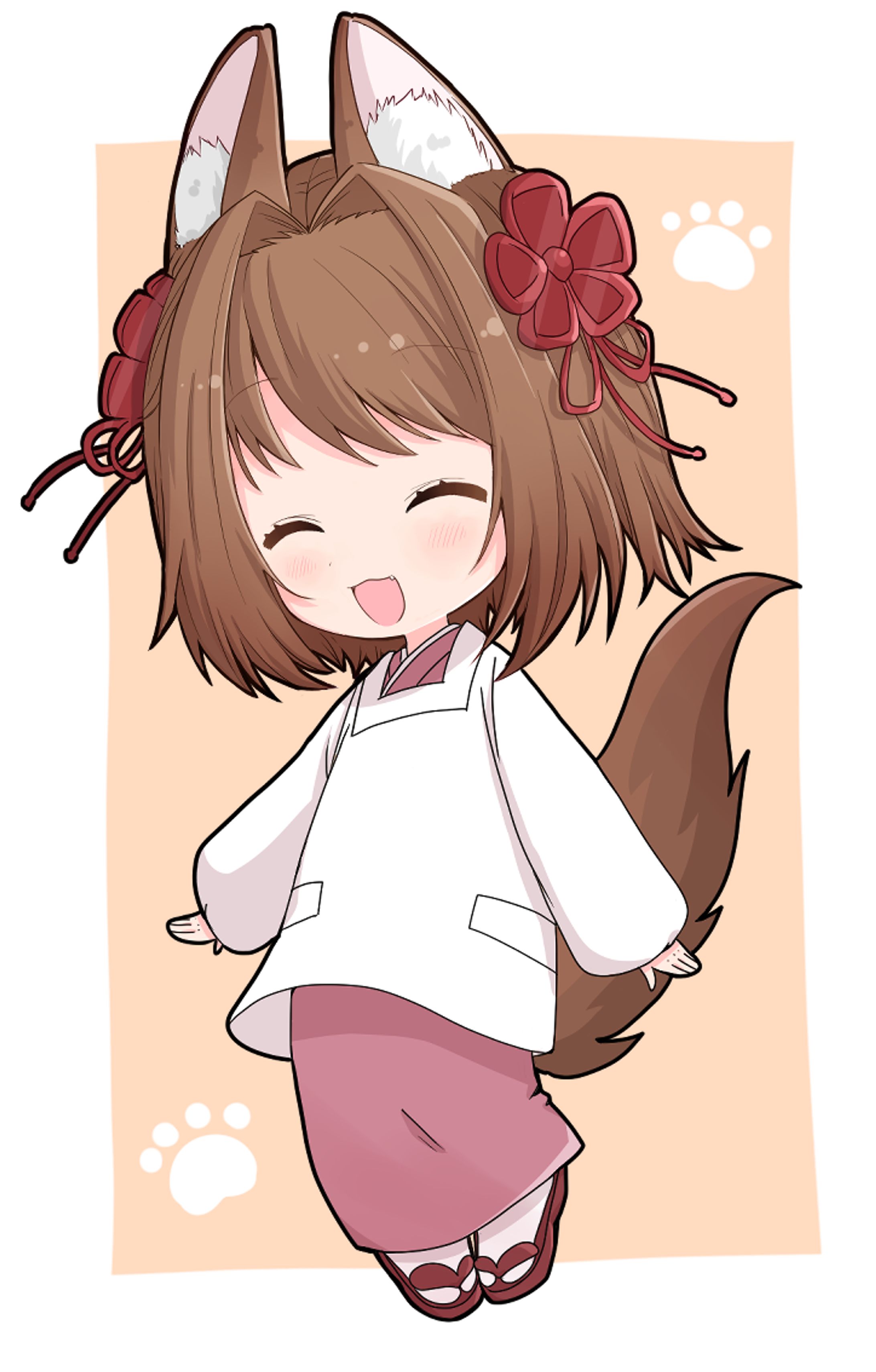 アニメ系2頭身イラスト-1