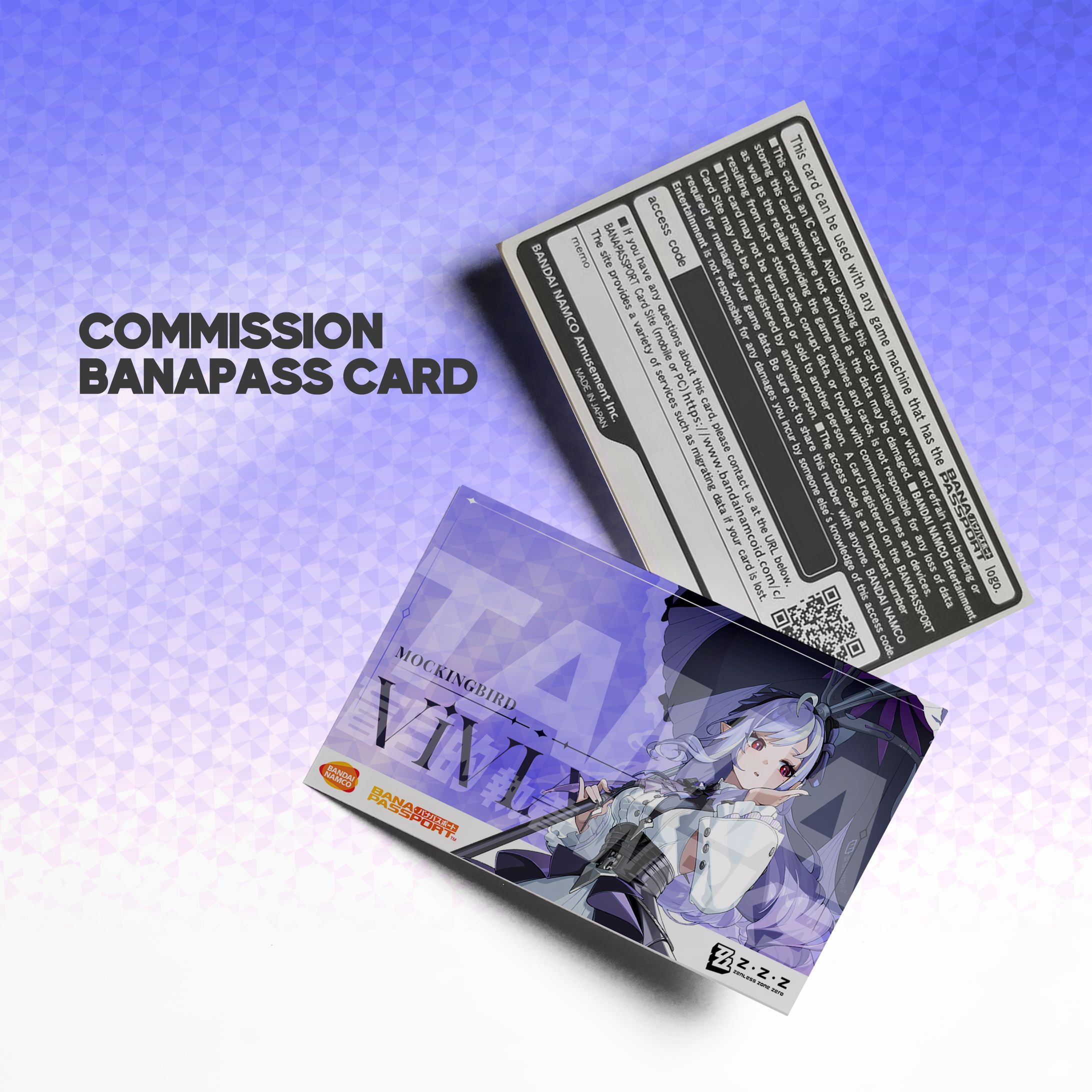 banapass design commission Vivian ZZZ-1