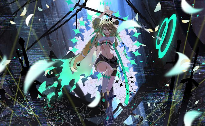実績イラスト　MV