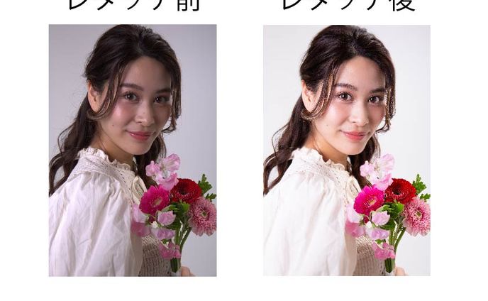 RAWデータからのレタッチ