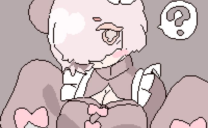 ドット絵メカクレチャイナ
